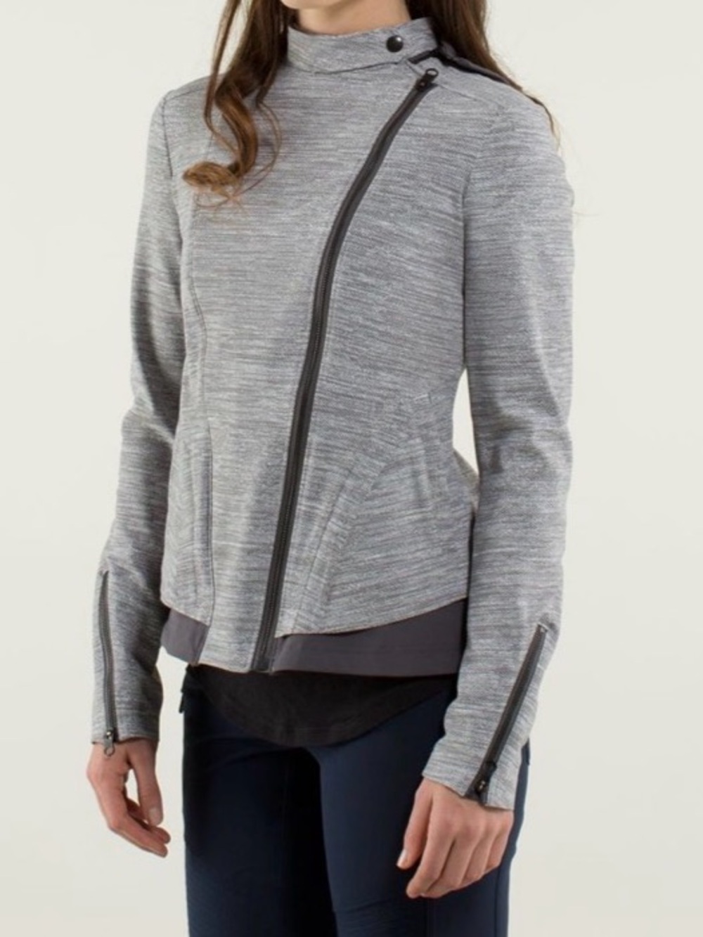 Lululemon Bust A Move Jacket – Silver Spoon/Slate Size 6